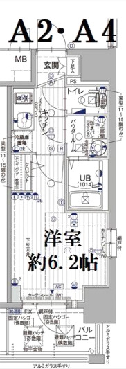エスリード神戸グランドールの間取り