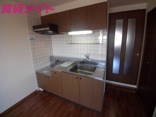 キッチン　同タイプの部屋写真です。