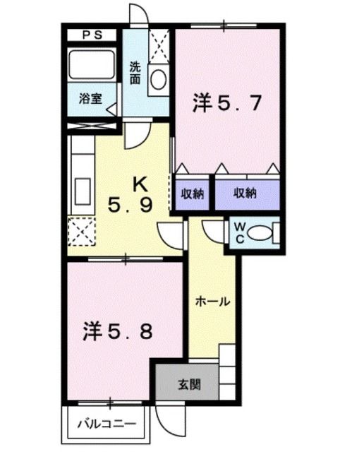 ウイング・ブルーの間取り