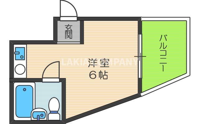 アベノ池田マンションの間取り