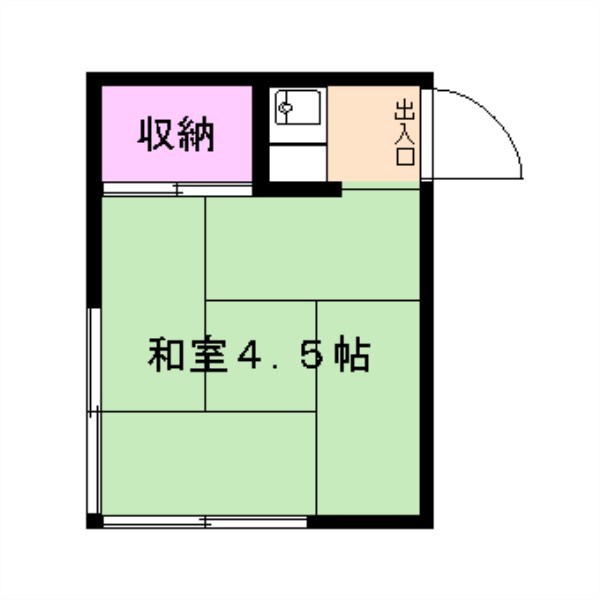 安川荘の間取り