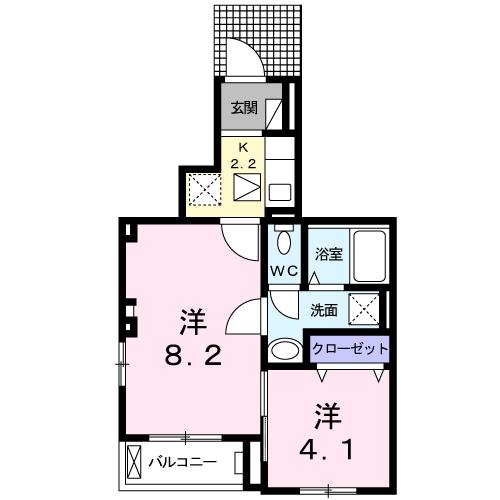 グラン　ソレイユの間取り