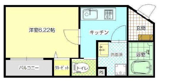 アライズ諏訪森マンションの間取り