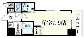 名古屋市中区上前津のマンションの間取り