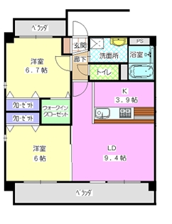 パピルスの間取り