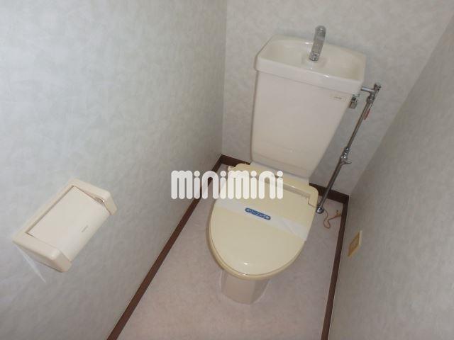 トイレ　ポカポカの暖房便座。