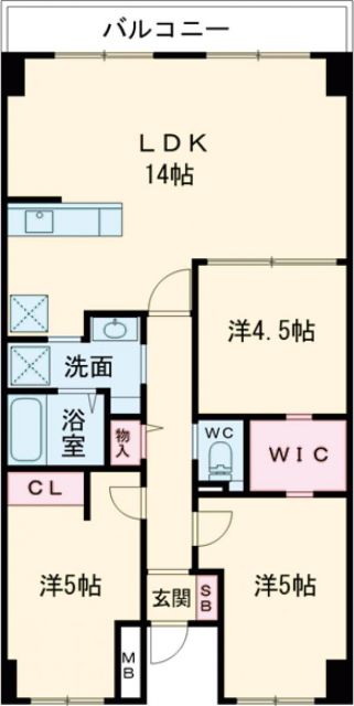 PHOENIX COURT 交野IIの間取り