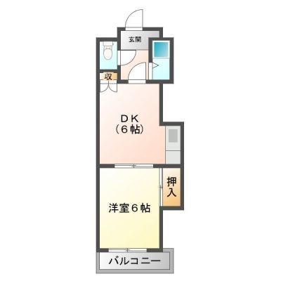 フロンティア恵庭の間取り写真