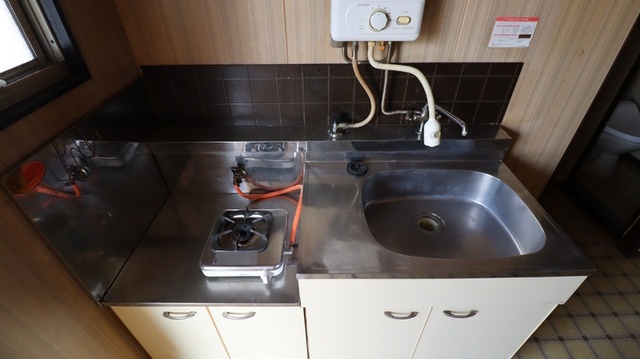 キッチン　★２口ガスコンロ設置可能★