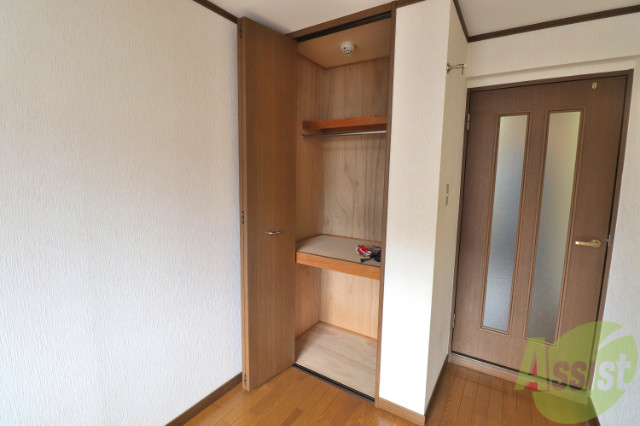 収納　奥行きもしっかりあります