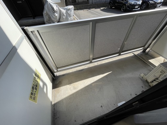 バルコニー　※別部屋の写真です