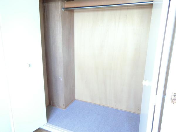 収納　クローゼット！