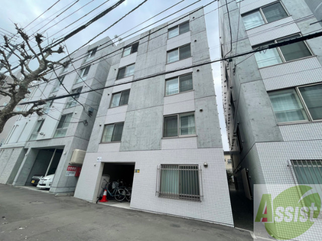 建物外観　札幌市中央区北五条西「ＲＡＧＵＳＡＮ５Ｗ１７Ａ」