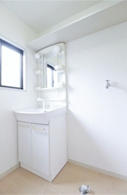 洗面設備　図面と現状に相違がある場合には現状を優先