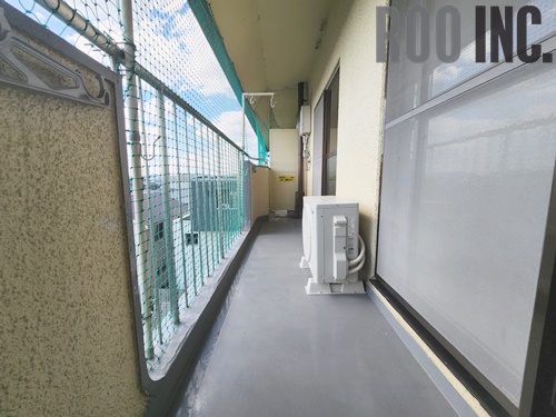 バルコニー　写真は反転のお部屋です