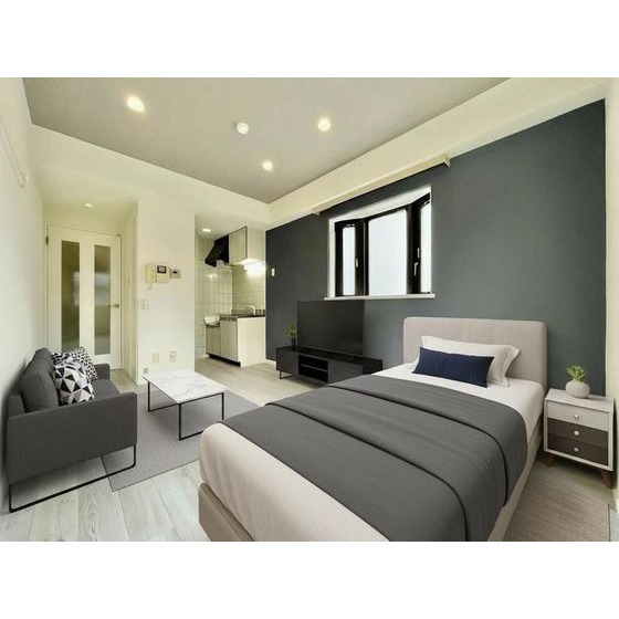 居室・リビング　画像はＣＧ加工しており家具・家電・小物は付帯しません