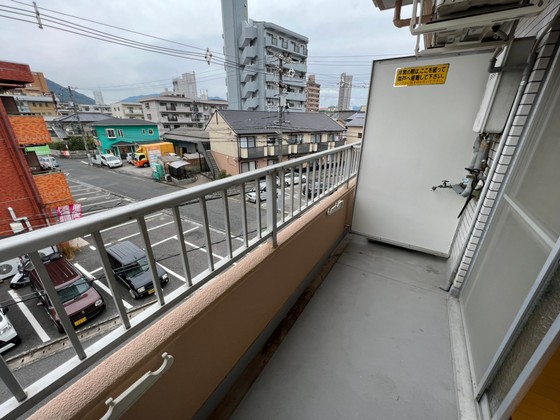 バルコニー　※別部屋の写真です