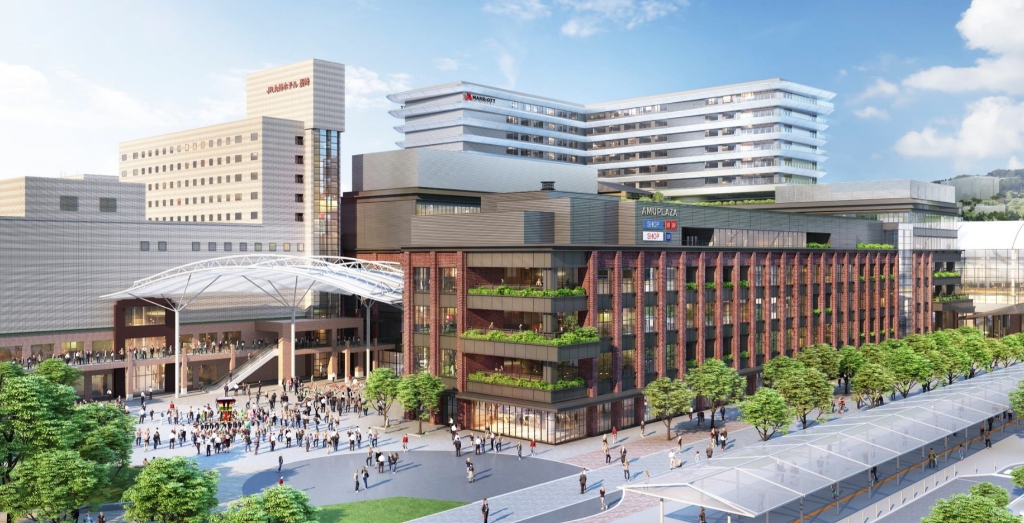 ショッピングセンター　アミュプラザ長崎新館（ショッピングセンター）まで484m