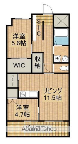 ディアコート新栄の間取り写真