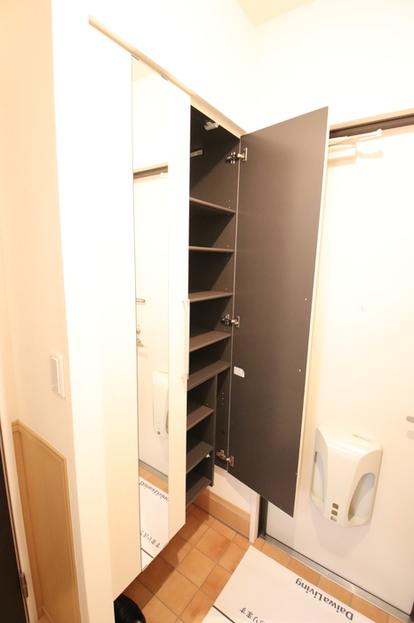玄関　玄関 トールタイプシューズBOX