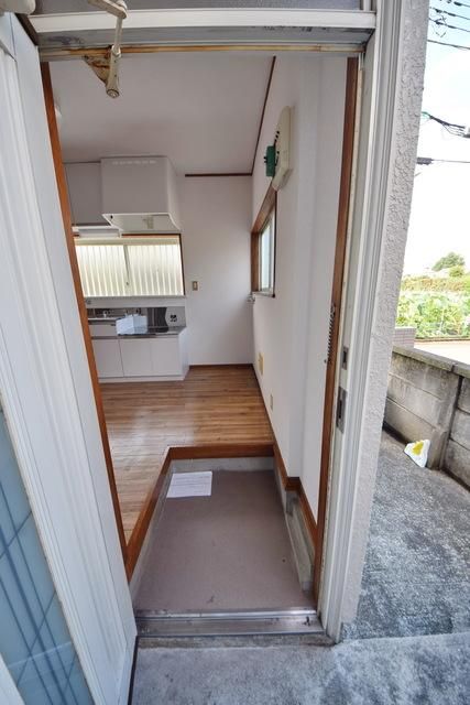 玄関　★外から見た玄関スペース★