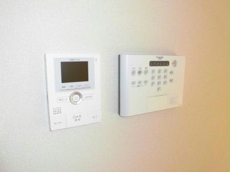 セキュリティ　テレビドアホンです