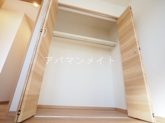 収納　クローゼットです