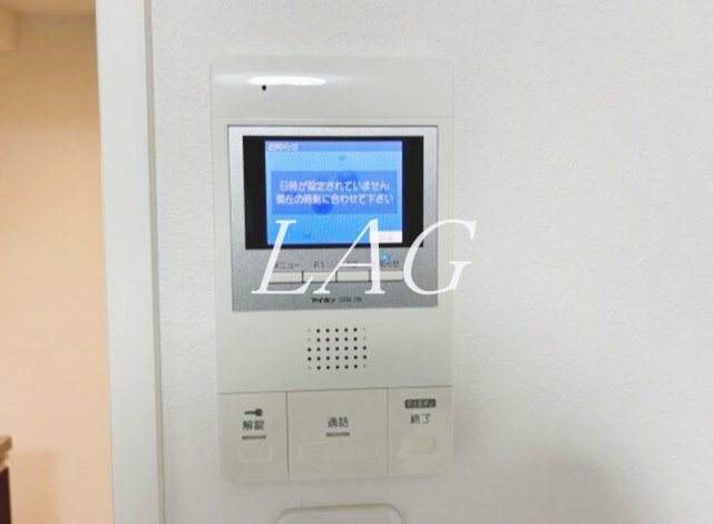 セキュリティ　モニター付きインターフォンです。