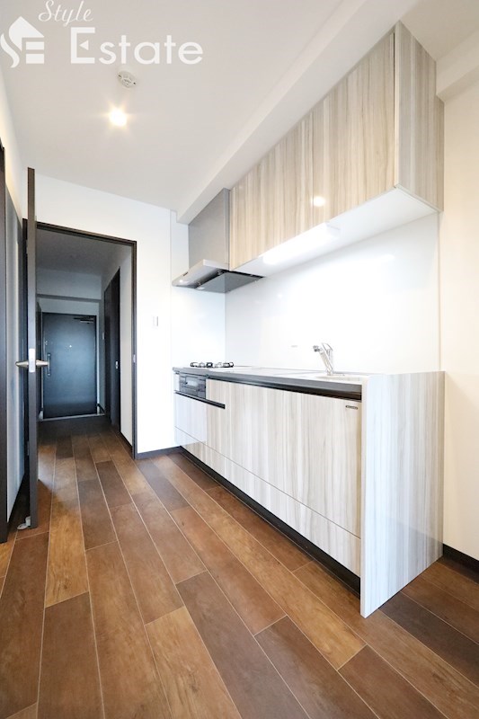 キッチン　システムキッチン(3口ガスコンロ・グリル付き)