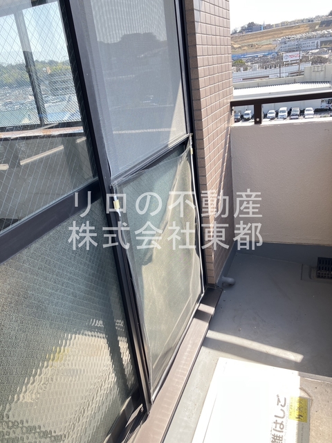 バルコニー　バルコニー付！お天気のいい日は洗濯物も気持ちよく干せますね！