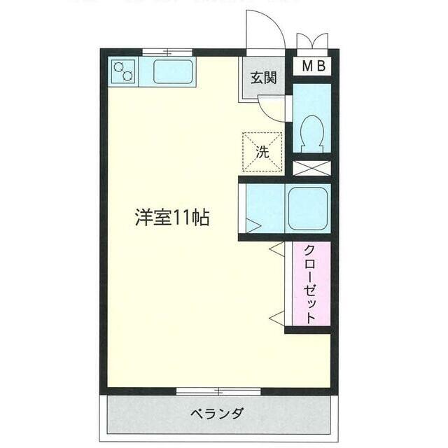 オネスティ大久保弐番館の間取り写真