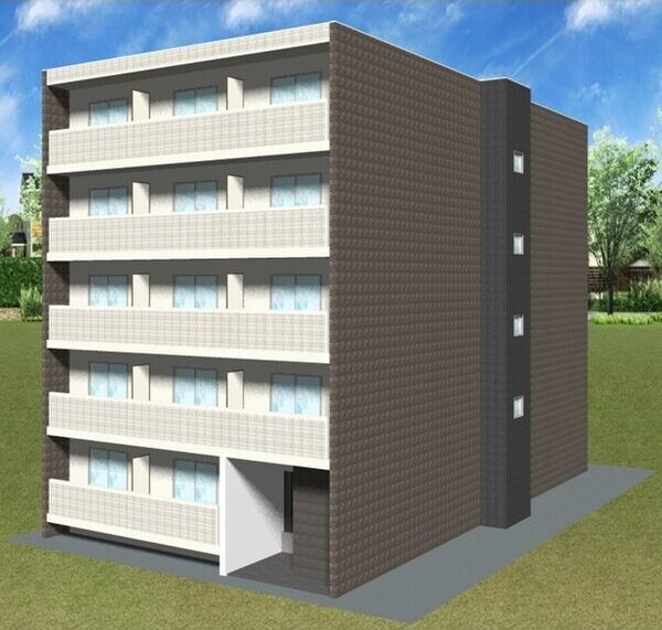 建物外観　完成予定パース