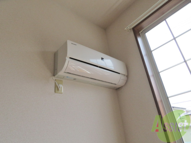 その他設備　エアコンがはじめからついているってなんだか嬉しいです。
