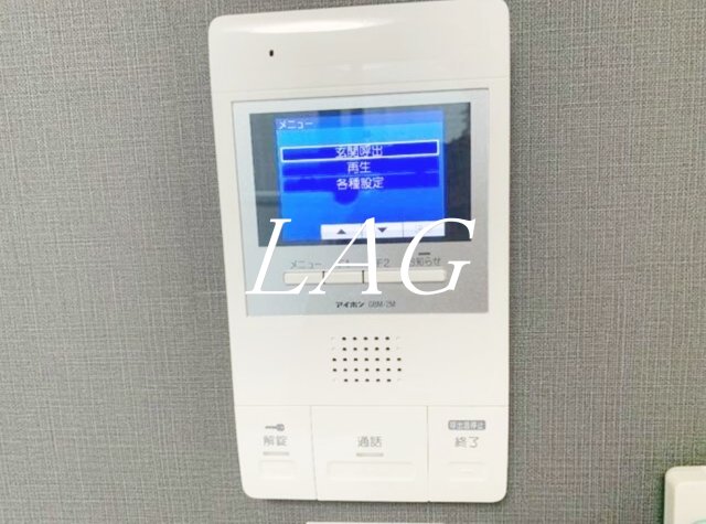 セキュリティ　モニター付きインターフォンです。（同仕様です。）