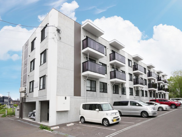 建物外観　☆物件名【メゾン・ド・ソレイユ　A】とお伝え下さい！