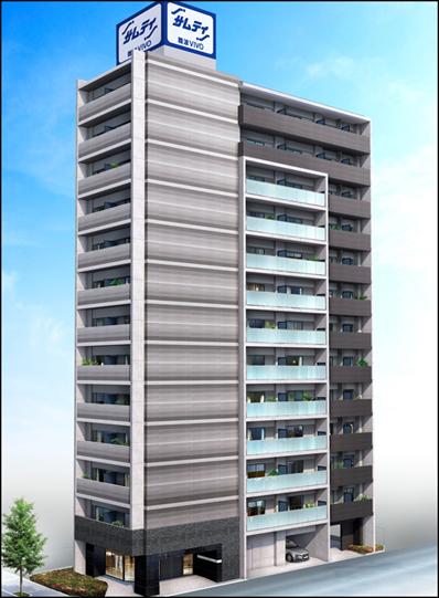 建物外観　サムティ難波ＶＩＶＯ(ヴィーヴォ)