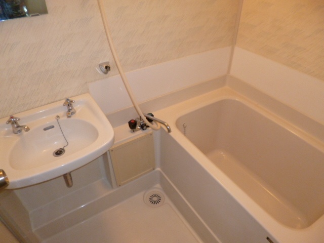 バス・シャワールーム　洗面台付