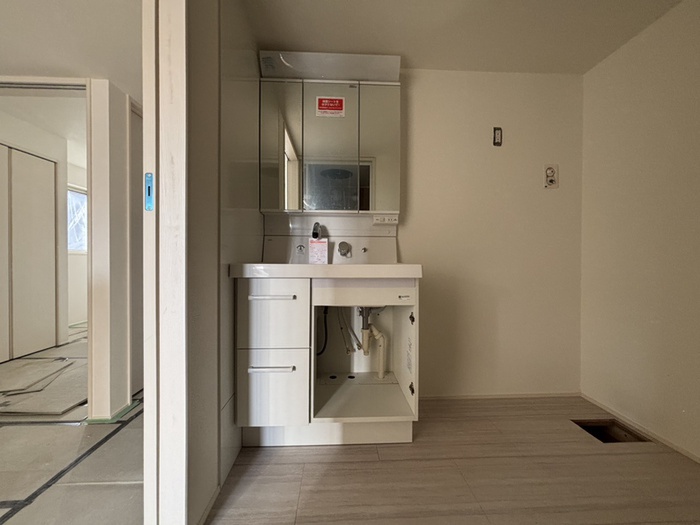 洗面設備　※工事中