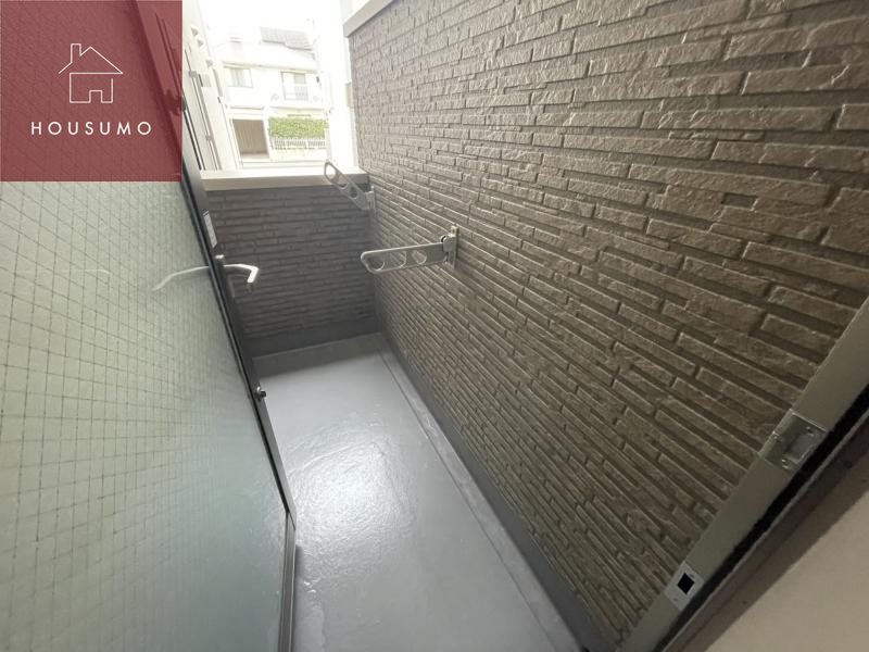 バルコニー　広々としたバルコニーです