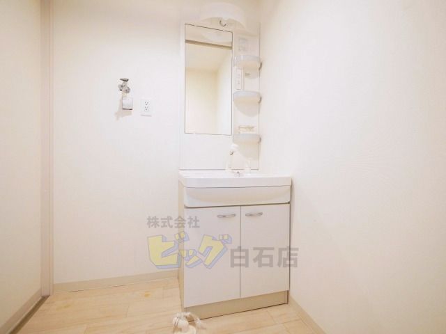 洗面設備　シャンプードレッサー完備しています♪