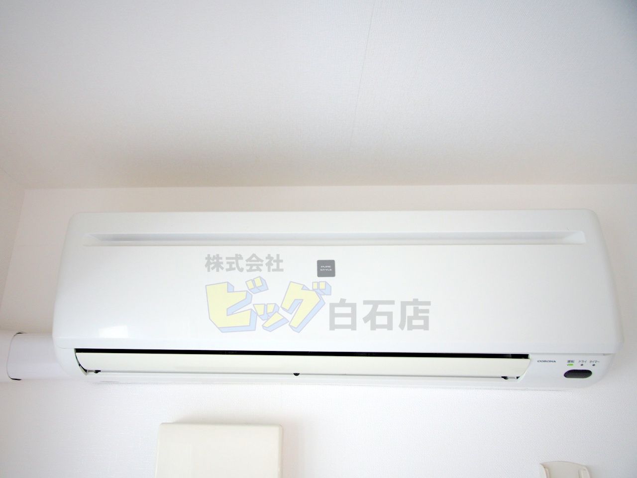 その他設備　夏も快適なエアコン付きです♪