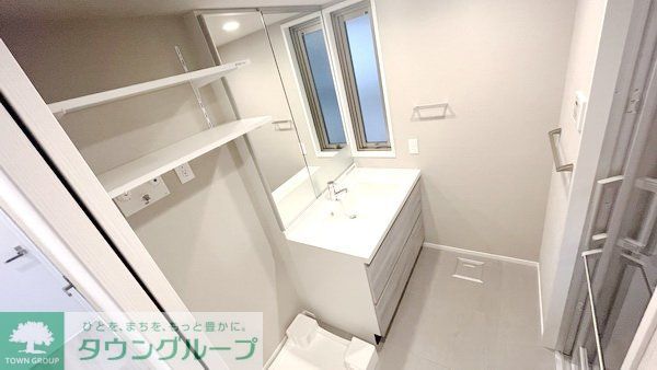 洗面設備　お問合せは(株)タウンハウジングレジデンス事業部までお問合…