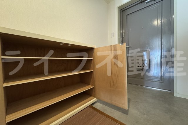 収納　大きなスペースがあり、収納には困りません