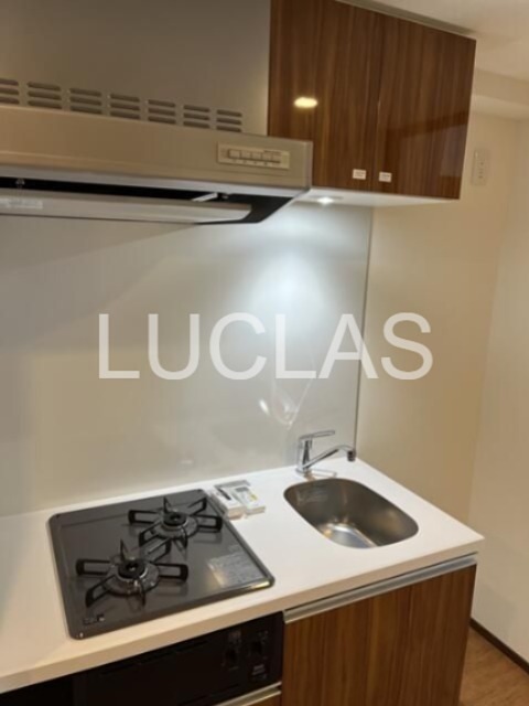 キッチン　2口コンロで使いやすいシステムキッチン♪