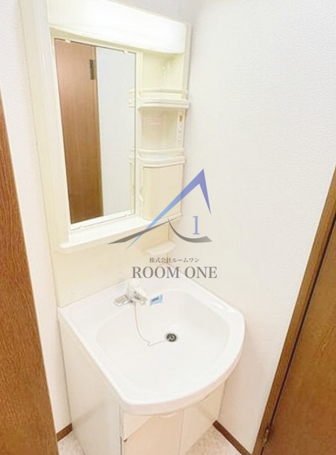 洗面設備　洗面台です。