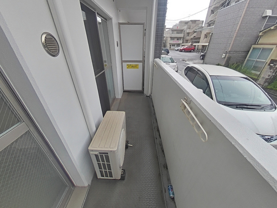 バルコニー　※別部屋の写真です