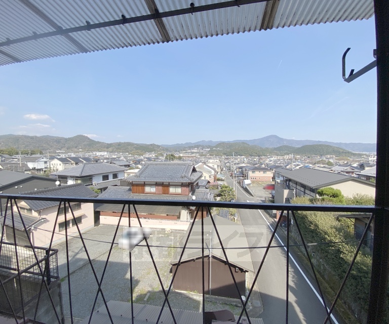 眺望　東向きバルコニからの景色です。