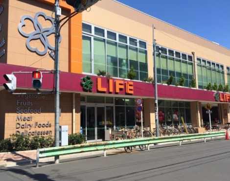 スーパー　ライフ菊川店（スーパー）まで430m