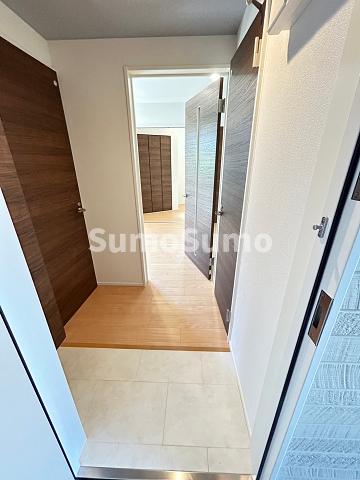 玄関　明るい玄関です