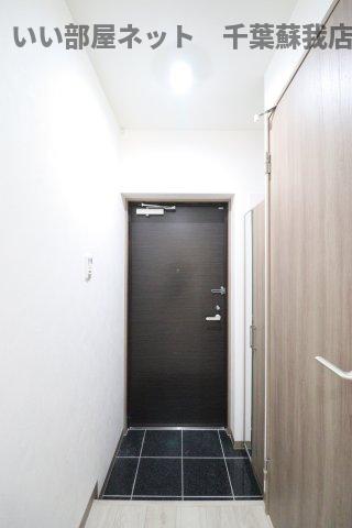 玄関　明るい玄関です